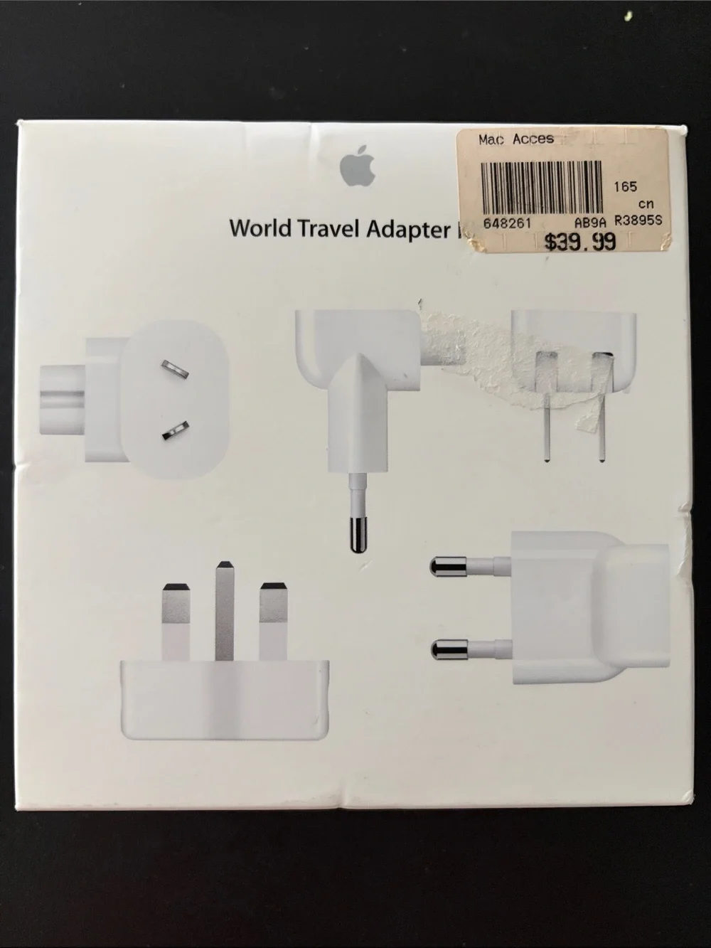 Apple World Travel Adapter Set - White